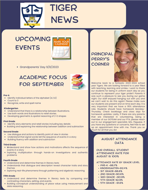 Monthly Newsletter